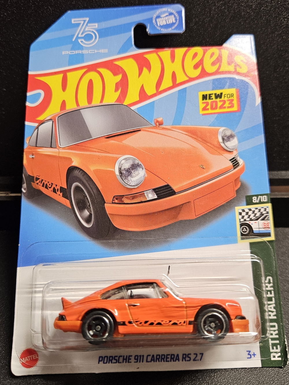 HW Orange Porsche 911 Carrera R5 2.7 Retro Racers